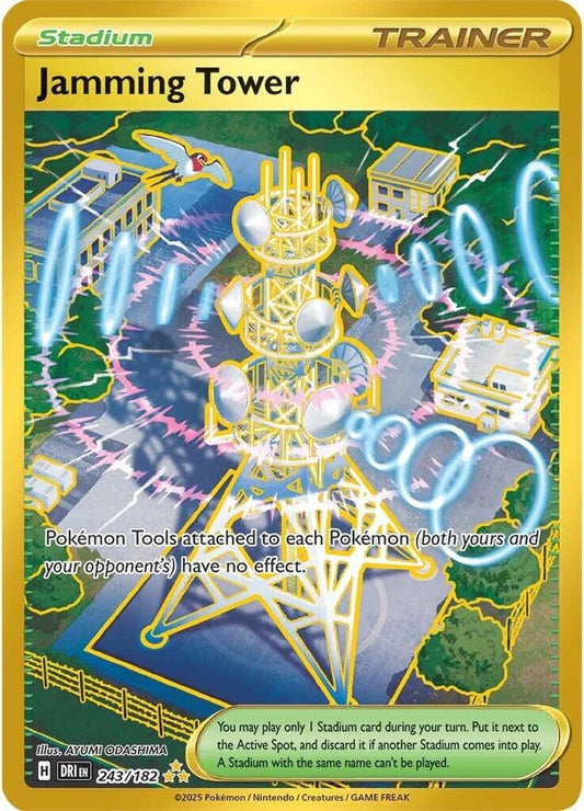 Pokemon Jamming Tower 243/182 Destined Rivals