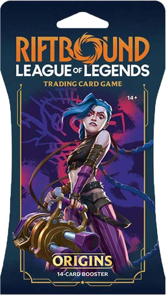 RiftBound League Of Legends Origins Booster Sleeved