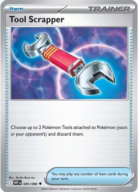 Pokemon Tool Scrapper 85/86 White Flare