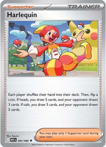 Pokemon Harlequin (Poké Ball) 83/86 White Flare