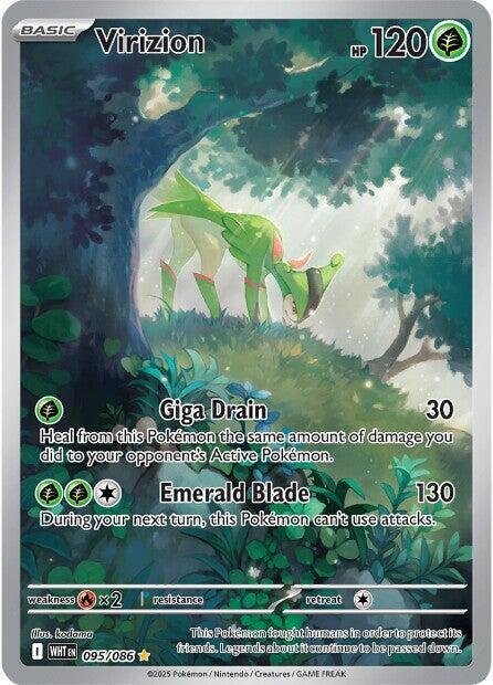 Pokemon Virizion 95/86 White Flare