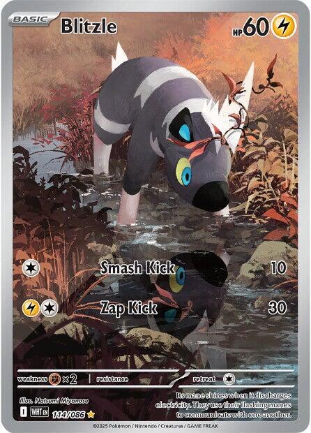 Pokemon Blitzle 114/86 White Flare