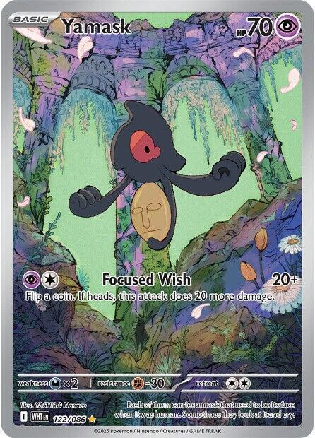 Pokemon Yamask 122/86 White Flare