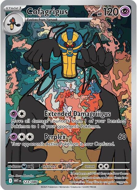 Pokemon Cofagrigus 123/86 White Flare