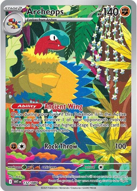 Pokemon Archeops 132/86 White Flare