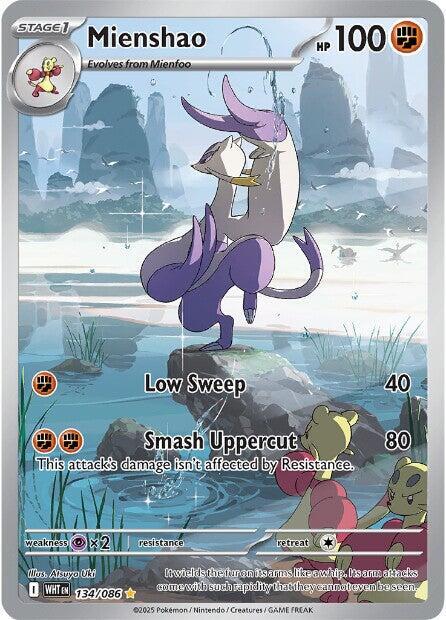 Pokemon Mienshao 134/86 White Flare