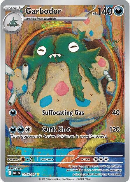 Pokemon Garbodor 141/86 White Flare