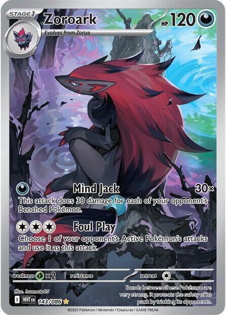 Pokemon Zoroark 143/86 White Flare