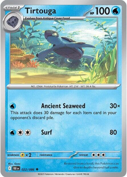 Pokemon Tirtouga (Master Ball) 22/86 Black Bolt