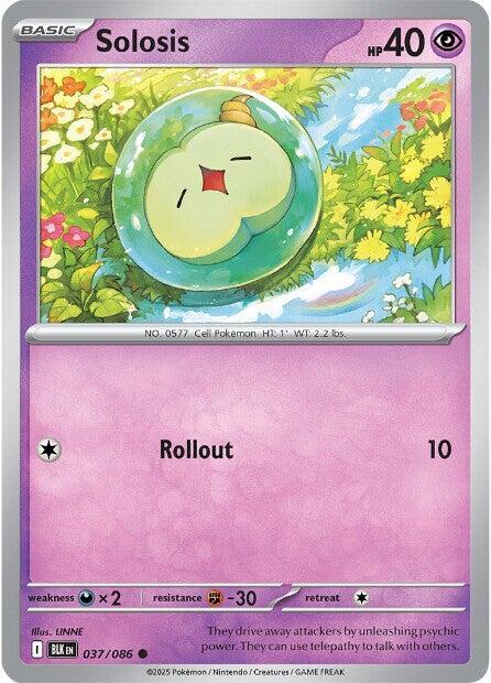 Pokemon Solosis 37/86 Black Bolt