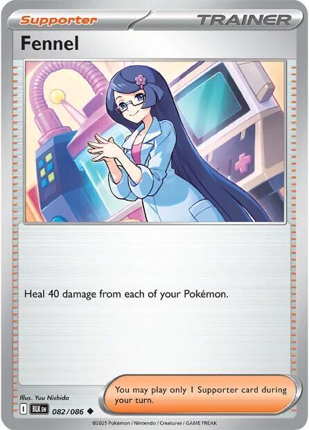 Pokemon Fennel 82/86 Black Bolt