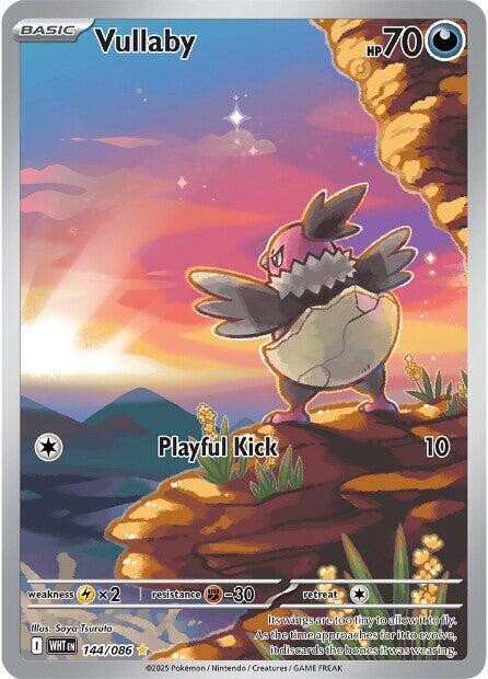 Pokemon Vullaby 144/86 White Flare