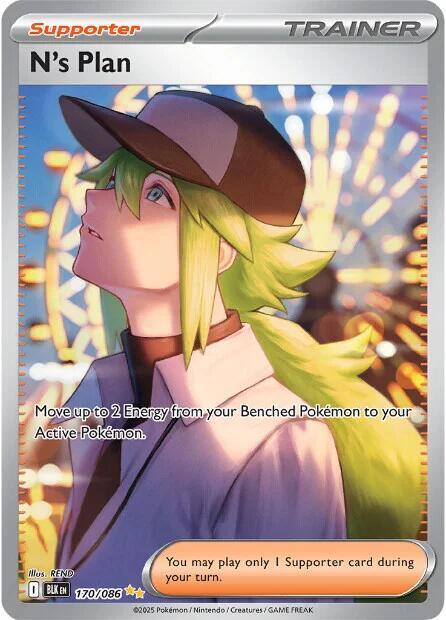 Pokemon N's Plan 170/086