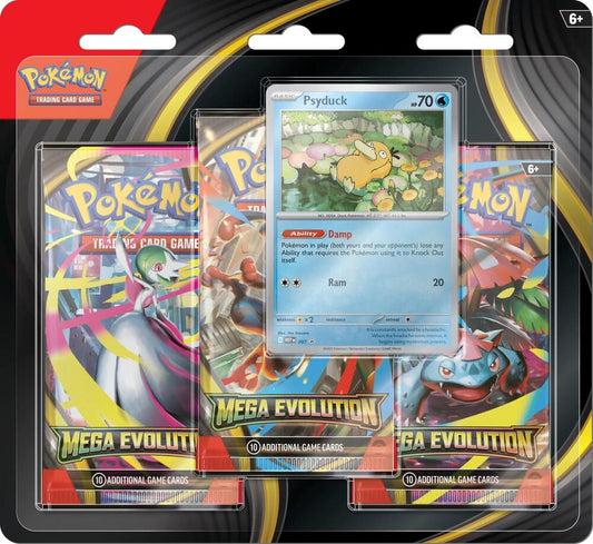 Pokémon Mega Evolution 3-Pack Blister