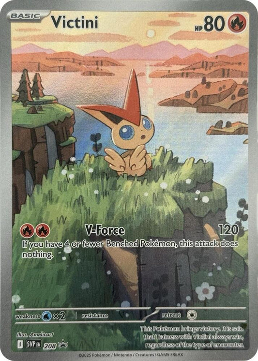 Pokemon Victini 208 SVP Black Star Promos
