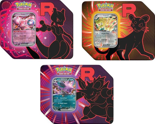 Pokémon Team Rocket Tin
