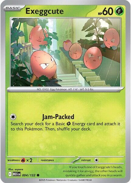 Pokemon Exeggcute 004/188 Mega Evolution