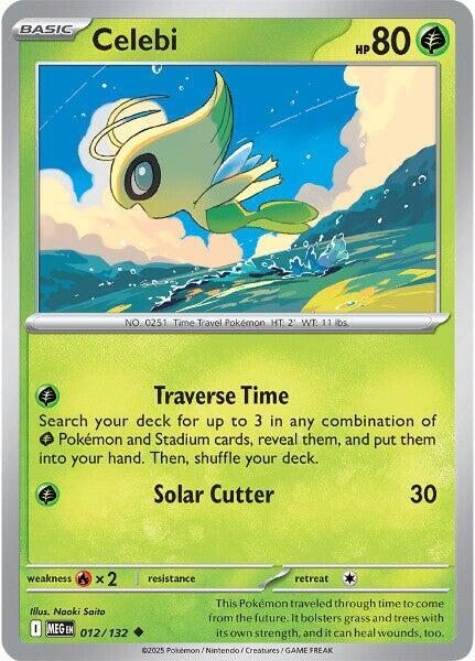Pokemon Celebi 012/188 Mega Evolution