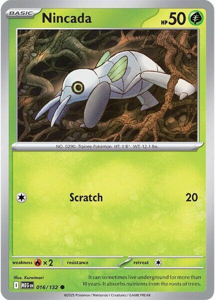 Pokemon Nincada 016/188 Mega Evolution