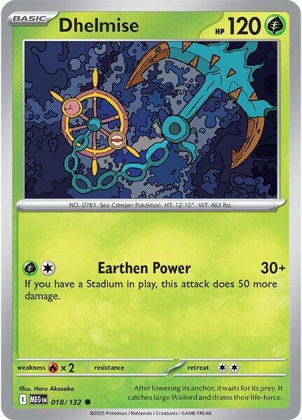 Pokemon Dhelmise 018/188 Mega Evolution
