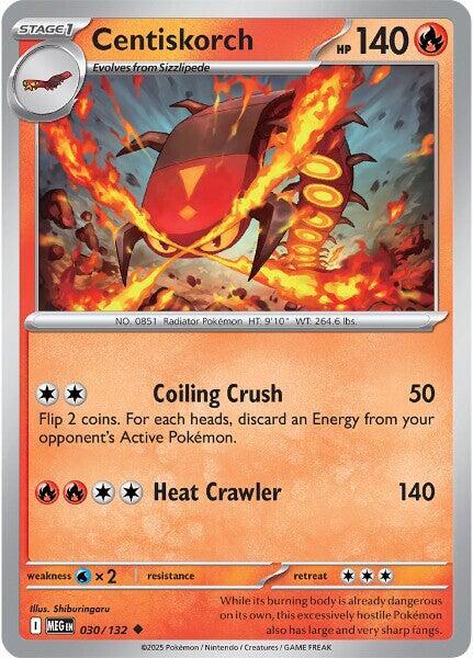 Pokemon Centiskorch 030/188 Mega Evolution