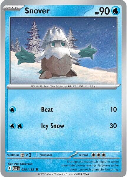 Pokemon Snover 035/188 Mega Evolution