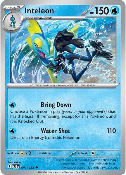 Pokemon Inteleon 041/188 Mega Evolution