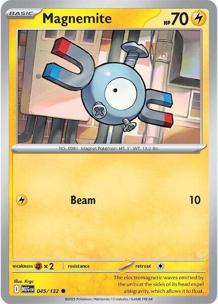 Pokemon Magnemite 045/188 Mega Evolution