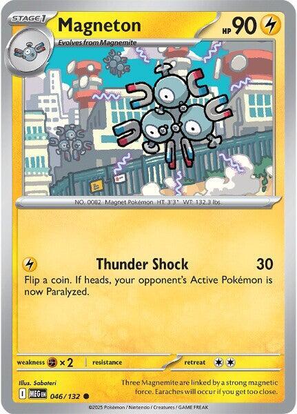 Pokemon Magneton 046/188 Mega Evolution