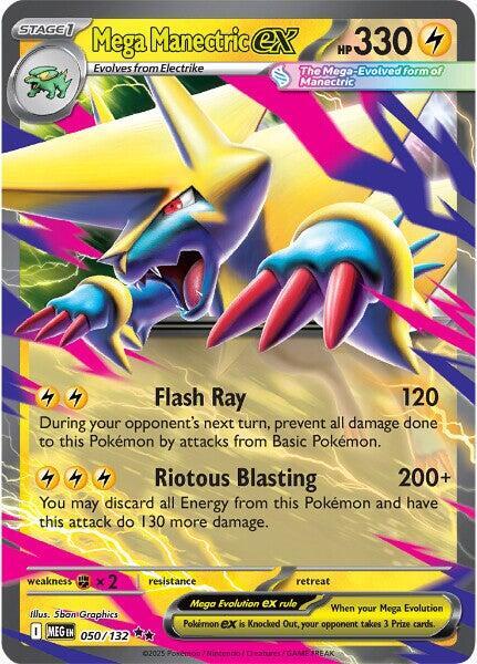 Pokemon Mega Manectric ex 050/188 Mega Evolution