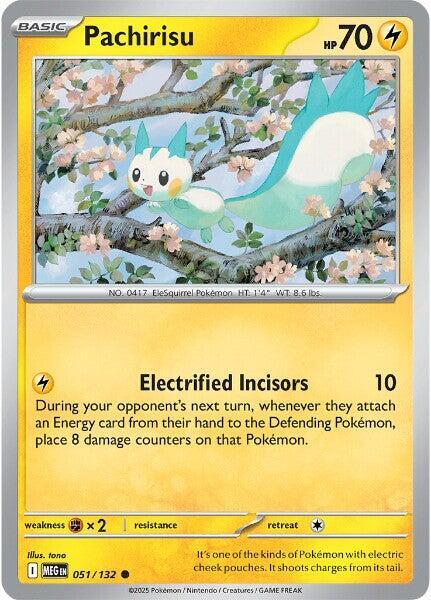Pokemon Pachirisu 051/188 Mega Evolution