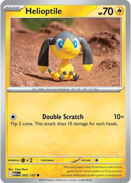 Pokemon Helioptile 052/188 Mega Evolution