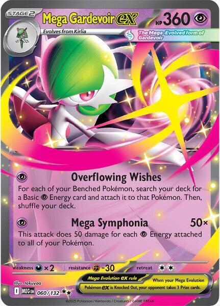 Pokemon Mega Gardevoir ex 060/188 Mega Evolution