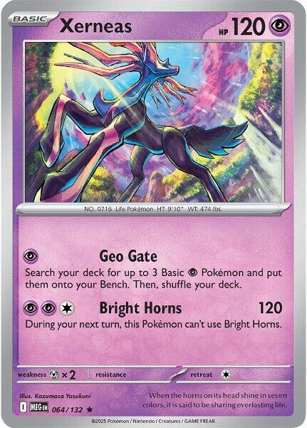 Pokemon Xerneas 064/188 Mega Evolution