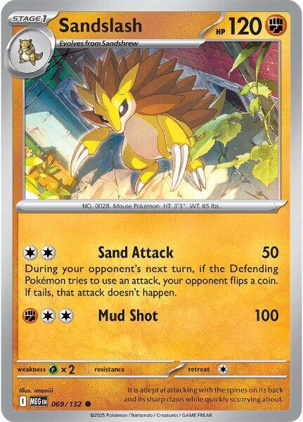Pokemon Sandslash 069/188 Mega Evolution