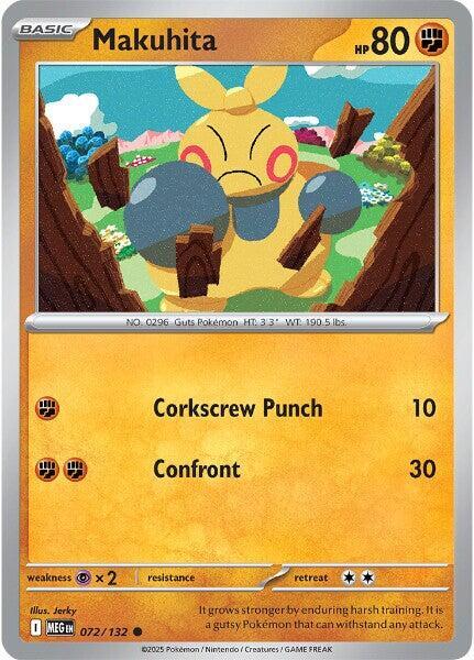 Pokemon Makuhita 072/188 Mega Evolution