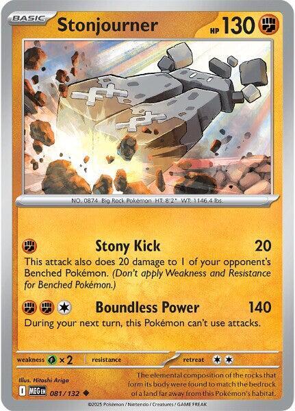Pokemon Stonjourner 081/188 Mega Evolution