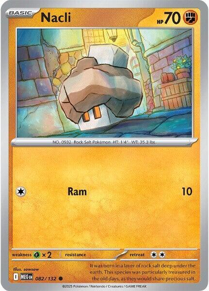 Pokemon Nacli 082/188 Mega Evolution