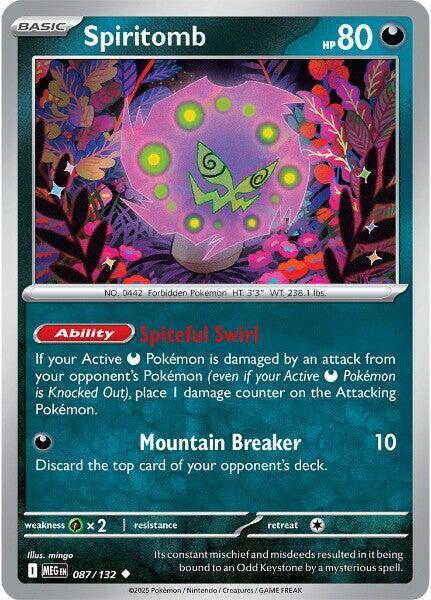 Pokemon Spiritomb 087/188 Mega Evolution