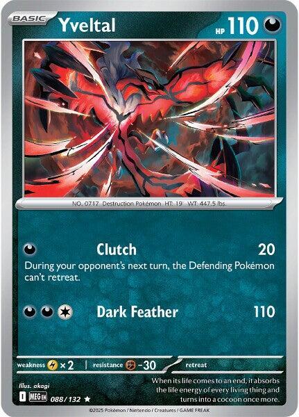 Pokemon Yveltal 088/188 Mega Evolution