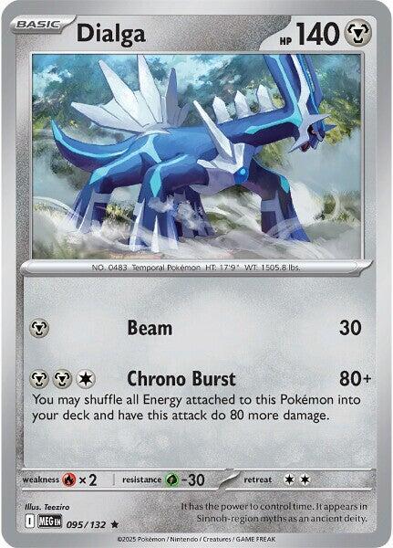 Pokemon Dialga 095/188 Mega Evolution