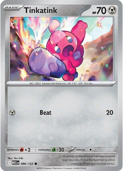 Pokemon Tinkatink 096/188 Mega Evolution