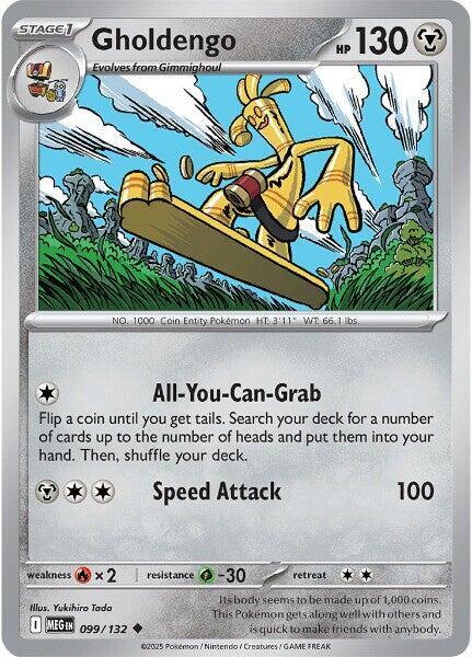 Pokemon Gholdengo 099/188 Mega Evolution