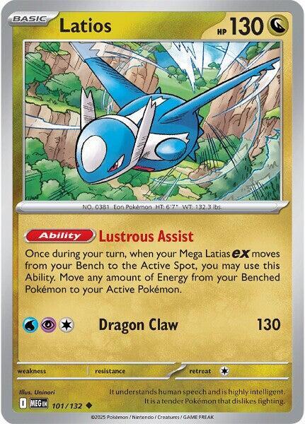 Pokemon Latios 101/188 Mega Evolution