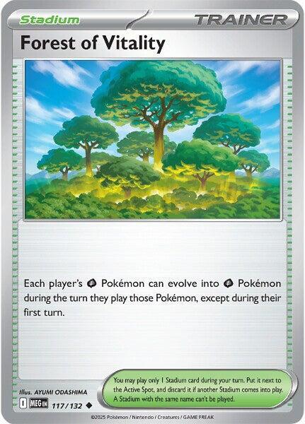 Pokemon Forest of Vitality 117/132 Mega Evolution
