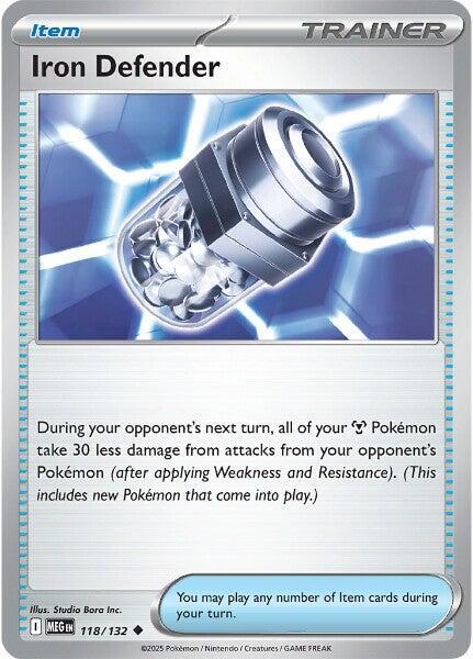 Pokemon Iron Defender 118/132 Mega Evolution