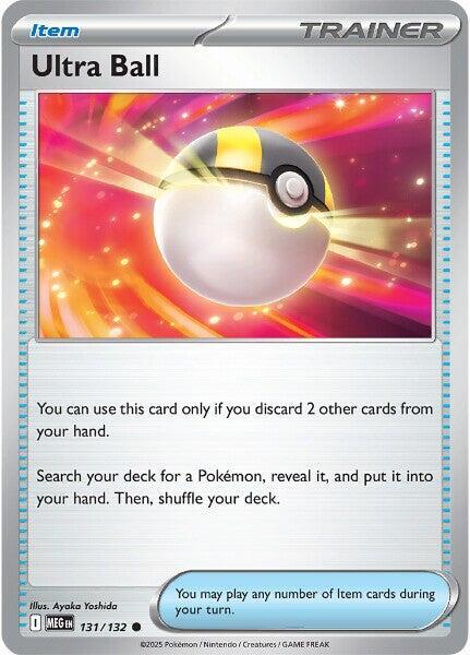 Pokemon Ultra Ball 131/132 Mega Evolution