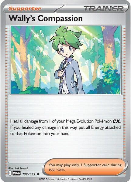 Pokemon Wally’s Compassion 132/132 Mega Evolution