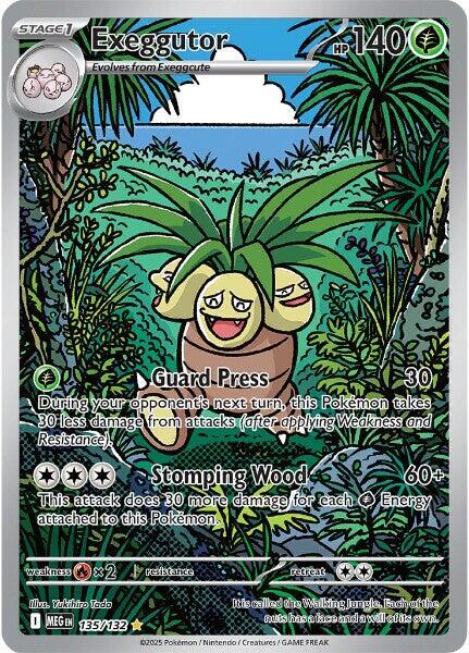 Pokemon Exeggutor 135/188 Mega Evolution