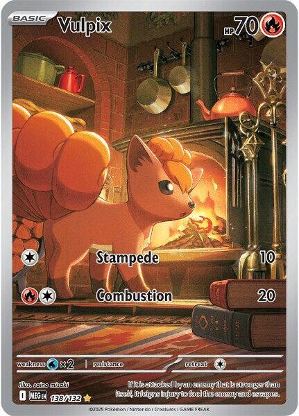 Pokemon Vulpix 138/188 Mega Evolution